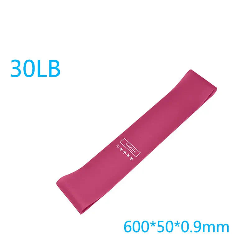 Elastic Resistance Bands Set for Yoga, Pilates, and Strength Training