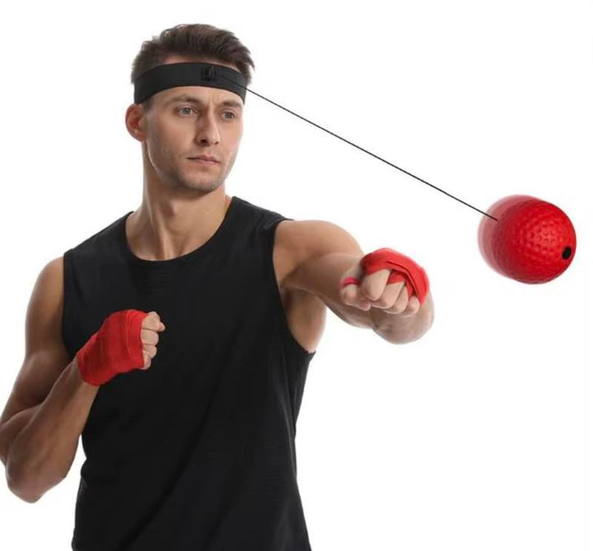 Boxing Reflex Ball with Adjustable Headband and String for Enhanced Reaction Training Gift for Boyfriends