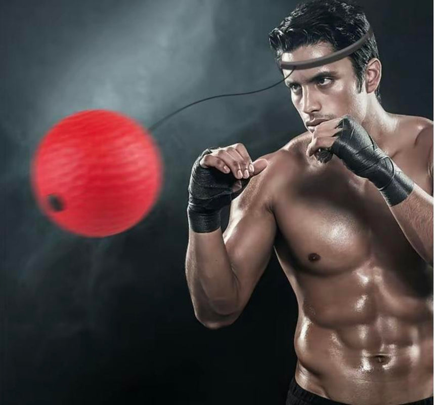 Boxing Reflex Ball with Adjustable Headband and String for Enhanced Reaction Training Gift for Boyfriends